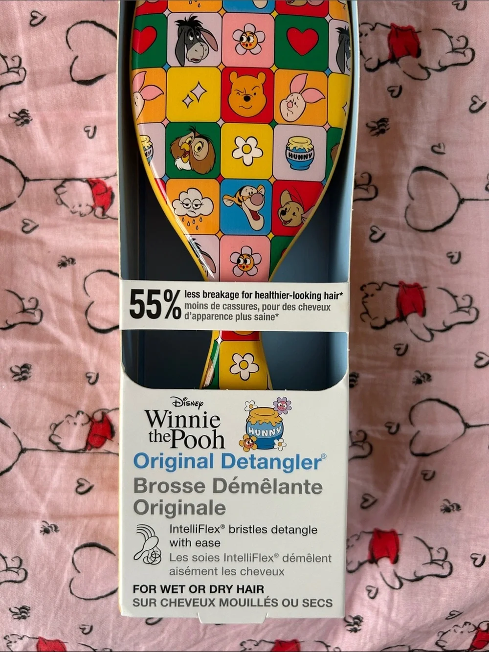 Winnie the Pooh Multicolor Wet Brush Original Detangler